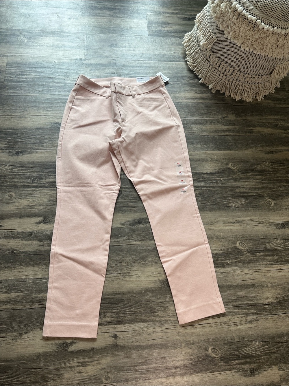 Old Navy Light Pink Cropped Ankle Pants